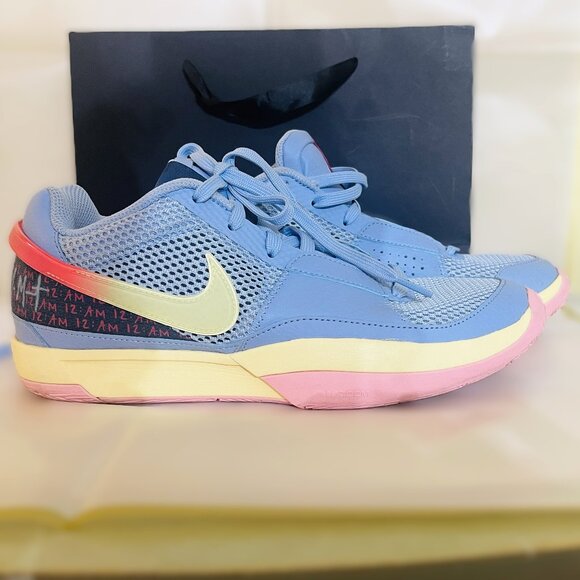 Nike Ja 1 Day One Cobalt Bliss DR8785-400 Men’s Size 8.5 - Excellent Condition - Picture 2 of 16